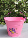 náhled Dětský kyblík kovový růžový Stocker