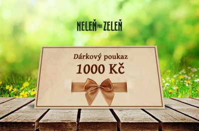 detail Dárkový poukaz v hodnotě 1 000 Kč