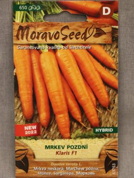 Mrkev pozdní KLARIS F1