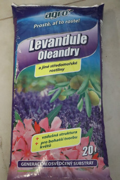 AGRO substrát levandule a oleandry 20L