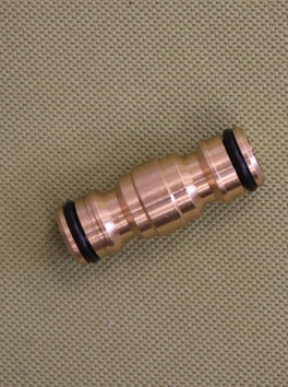 Spojka s O-kroužky mosaz