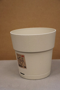 Samozavlažovací květináč ETHICA 20 - béžový