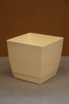 Květináč COUBI SQUARE P 12 - béžová