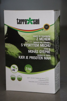 Hnojivo pro trávníky s výskytem mechu 3kg