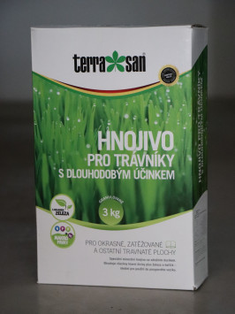 Hnojivo pro trávník s dlouhodobým účinkem 3kg