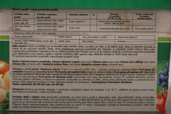 detail Natura bylinková směs na plísně