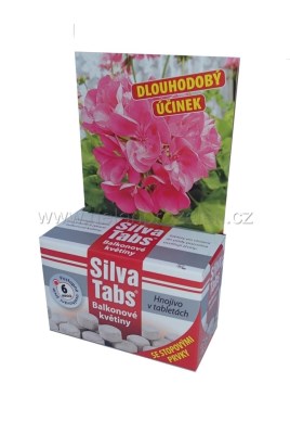 detail Silva Tabs Balkonové květiny 250g