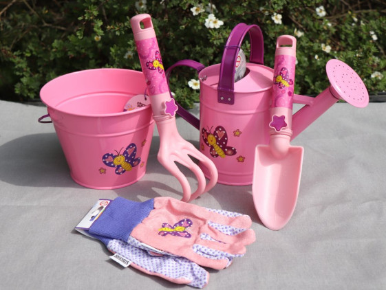 detail Rukavice dětské Stocker růžové