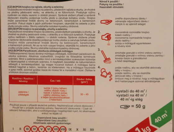 detail Bopon - rajčata, okurky a zelenina 1 kg BROS