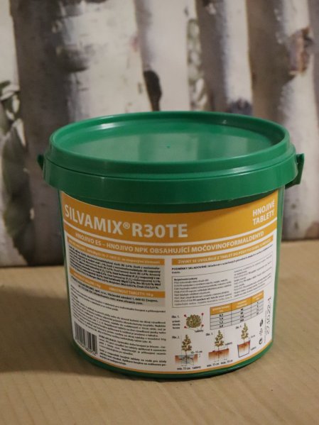SILVAMIX R30+TE 30 1kg Pro jehličnany