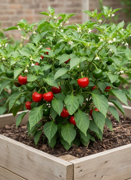 Paprika třešňová ostrá Korál