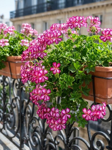 Muškát - pelargonie štítnatá 'Corrirnte Pink Bicolor'