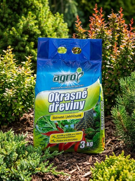 AGRO Hnojivo pro okrasné dřeviny 3 kg