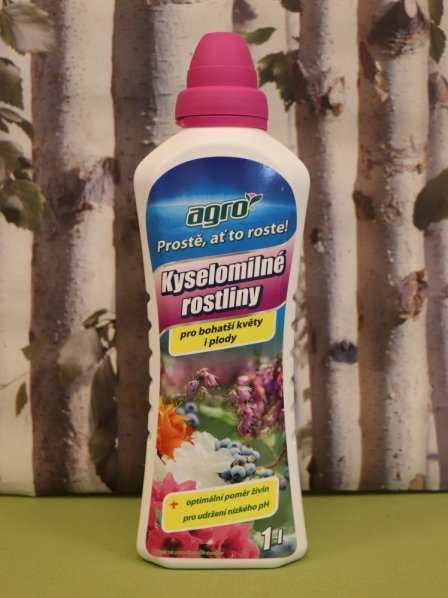 AGRO Kap. hn. pro kysel. rostliny 1L