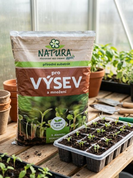 Natura substrát výsev a množení 10L