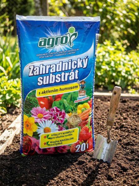 AGRO Zahradnický substrát 20L