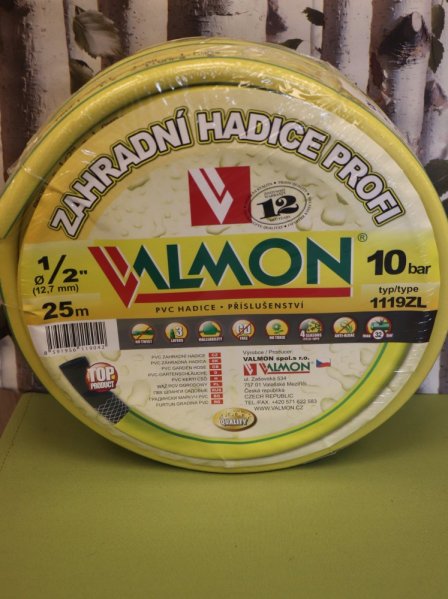 Hadice PROFI, žlutá 1/2