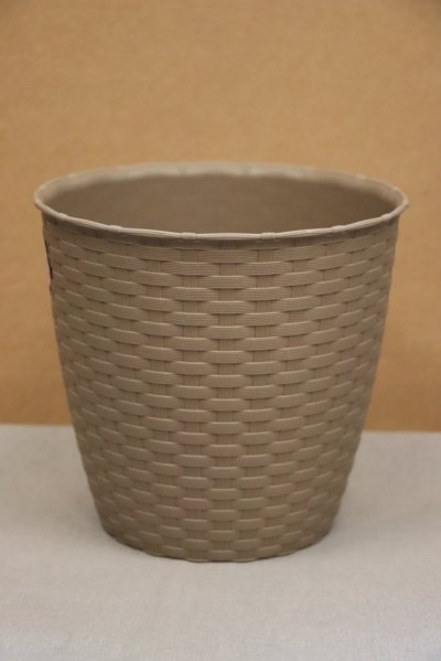 Květináč NATURAL 19 cm - šedohnědá