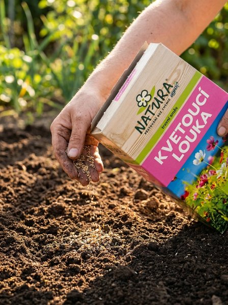 NATURA Travní směs Kvetoucí louka 0,9 kg