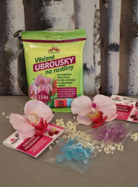 Vlhčené ubrousky na rostliny - 15 ks