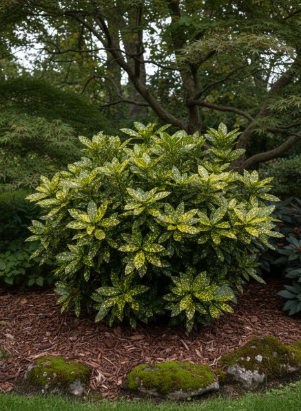 Aukuba japonská ´Crotonifolia´