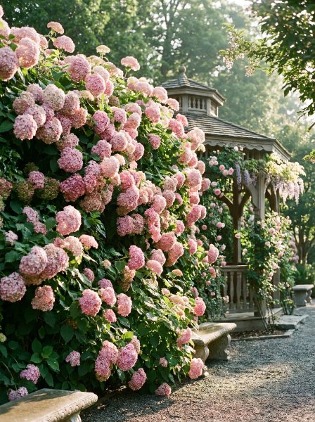 Hortenzie stromečkovitá 'Pink Annabelle'