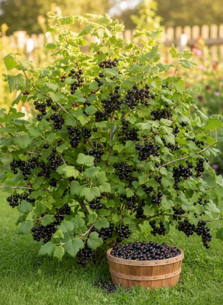 Rybíz černý 'Black Bells'