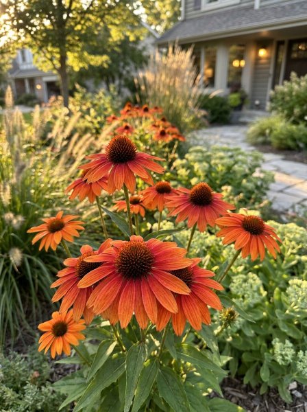Třapatkovka nachová 'Prairie Blaze Orange Sunset'