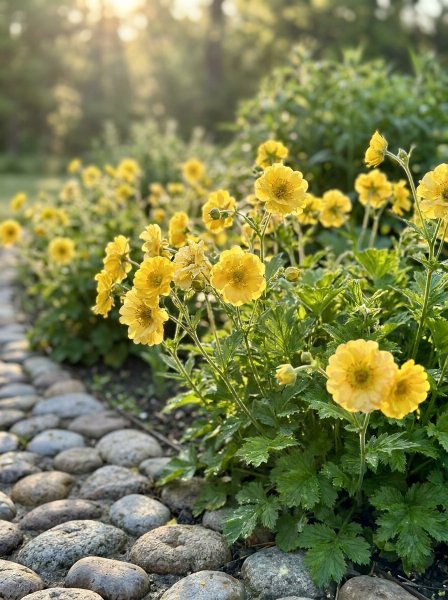 Kuklík 'Yellow Fluffy'