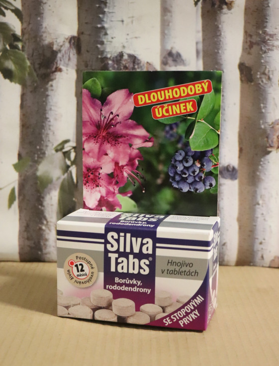detail Silva Tabs Borůvky, rododendrony 250g