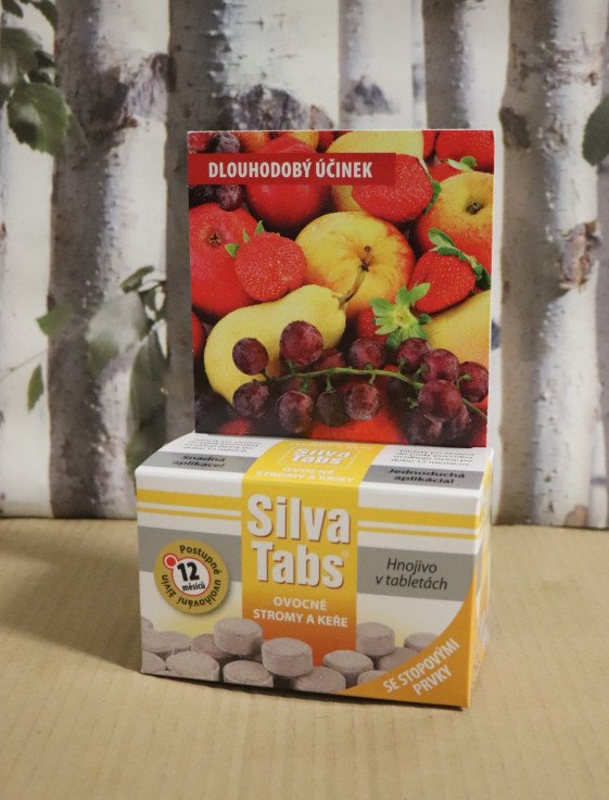 detail Silva Tabs Ovocné stromy a keře 250g