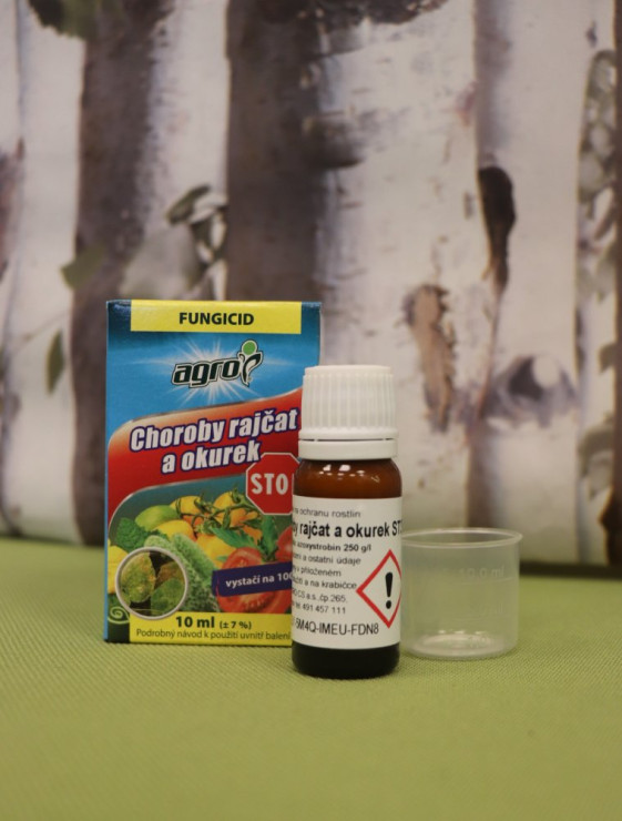 detail Choroby rajčat a okurek STOP 10ml