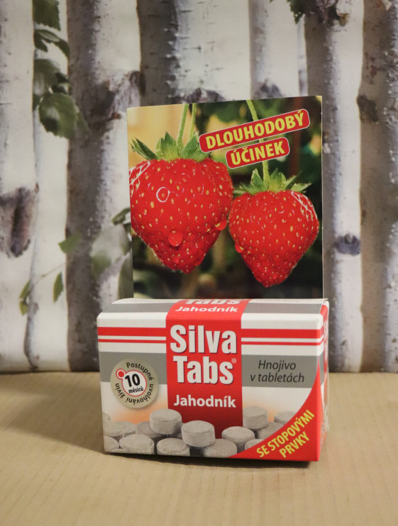 detail Silva Tabs Jahodník 250g