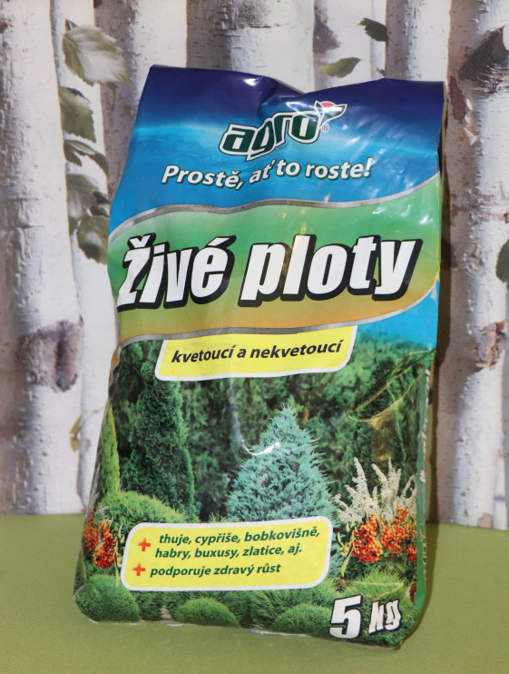 detail AGRO hnojivo pro živé ploty 5 kg