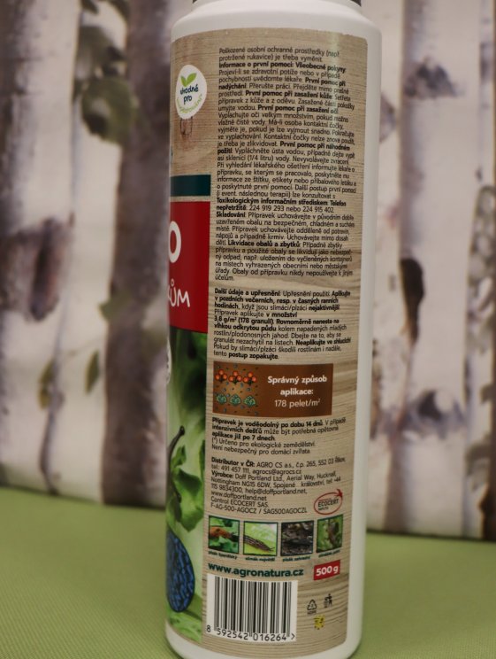 detail Přípravek NATURA PRESTO na slimáky 500 g