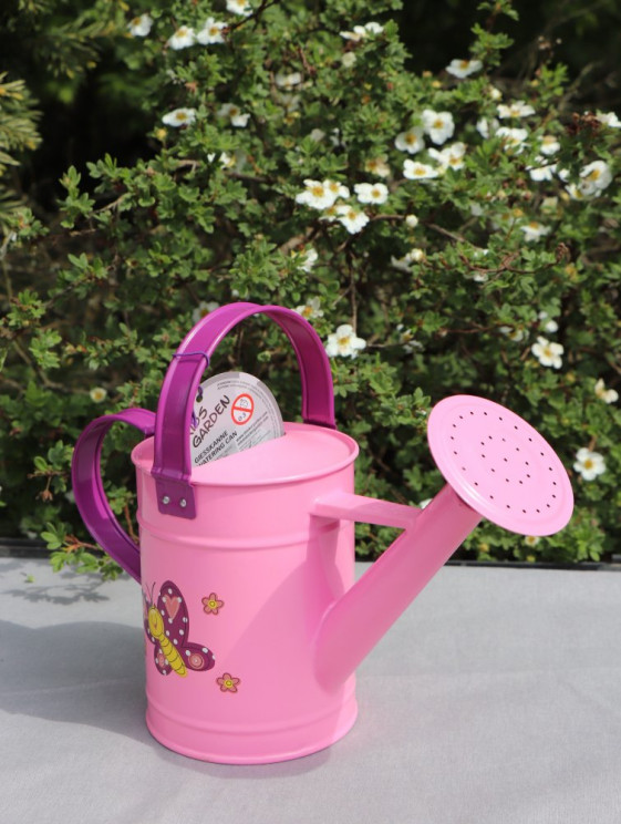detail Dětská konvička kovová růžová Stocker