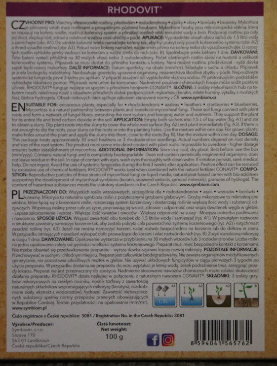 detail Rhodovit 100g