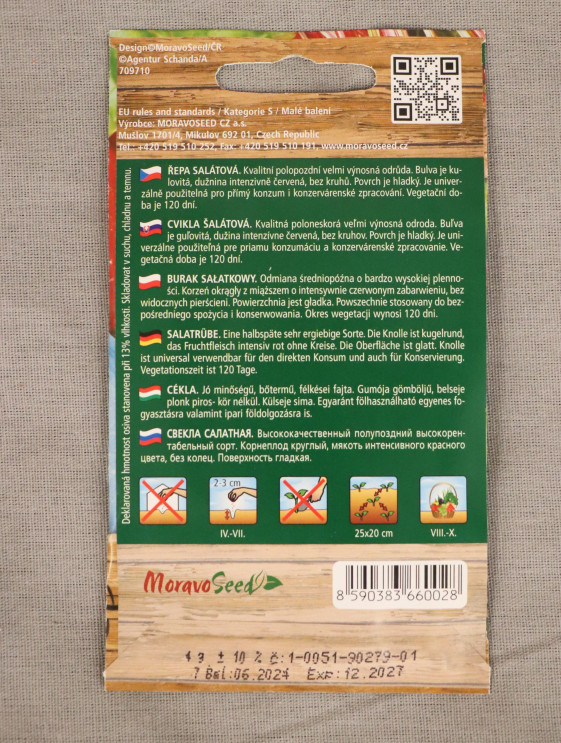 detail Řepa salátová Bona