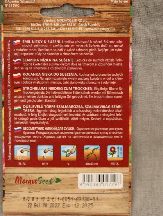 detail Smil listenatý MIX