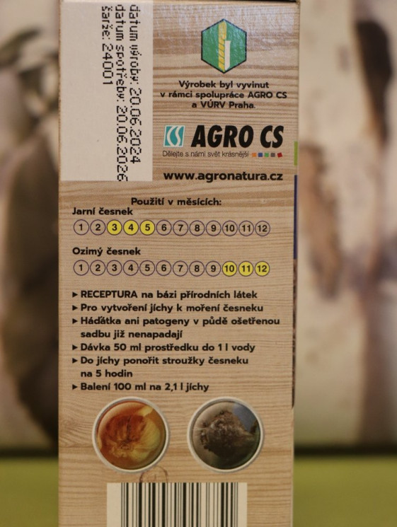 detail NATURA Přír. pr. na moření česneku 100ml