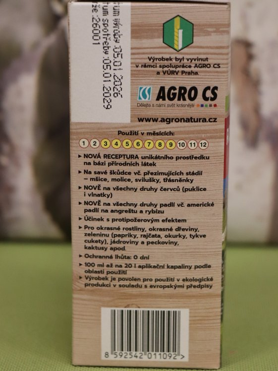 detail Přípravek proti škůdcům NATURA Rock Effect 100ml