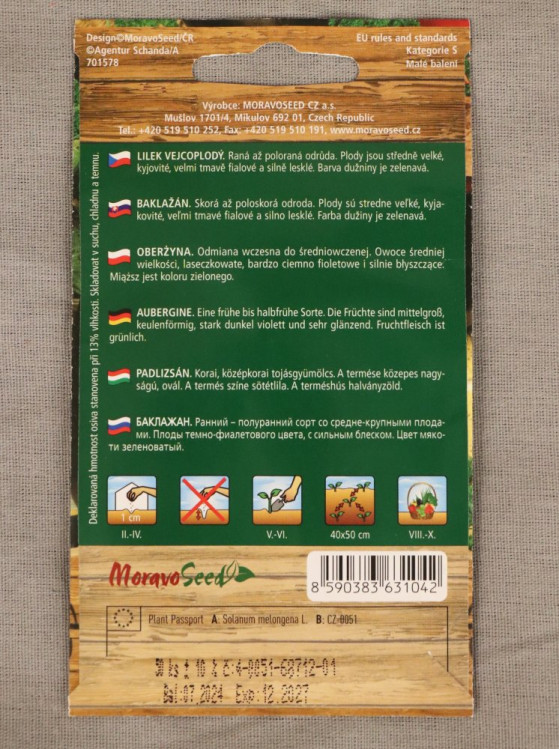 detail Lilek vejcoplodý Nero