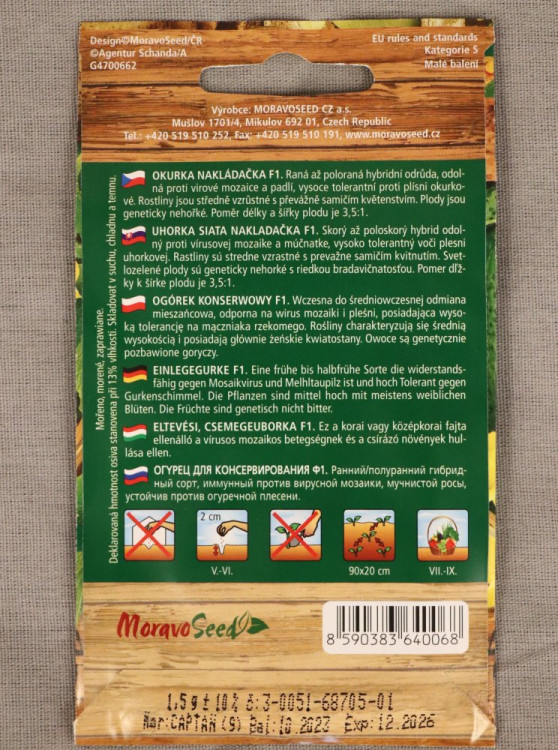 detail Okurka nakládačka hruboostná Altaj F1