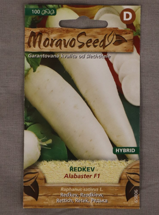 detail Ředkev bílá podlouhlá Alabaster F1