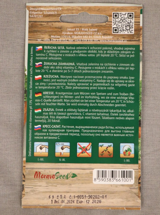 detail Řeřicha zahradní