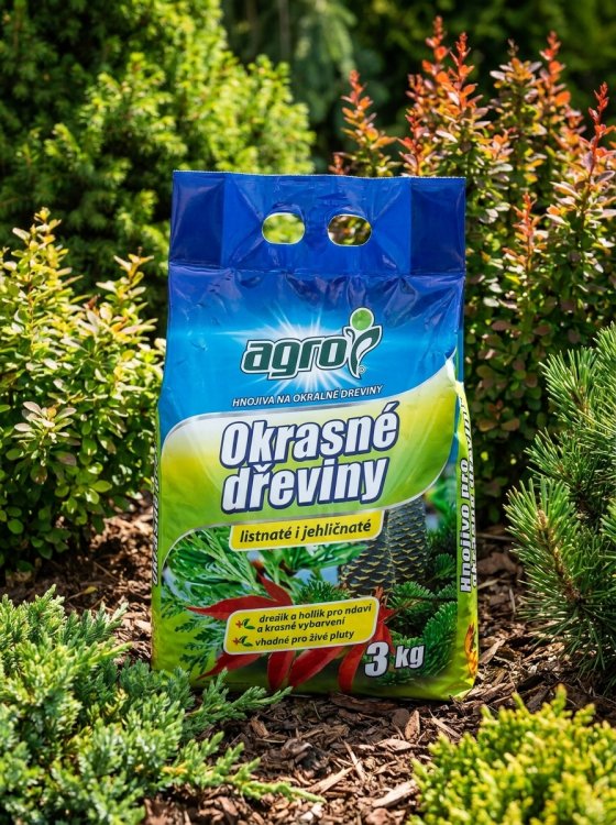 detail AGRO Hnojivo pro okrasné dřeviny 3 kg