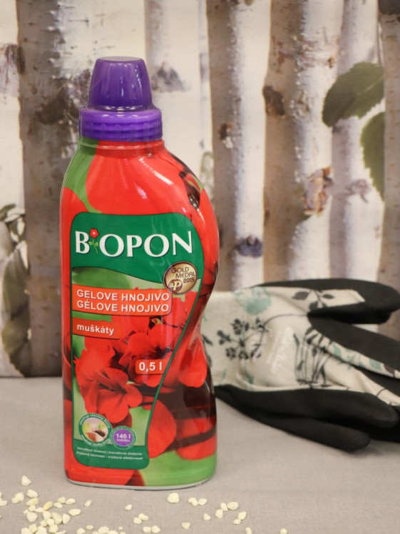 detail Bopon gelový - muškáty 500 ml BROS