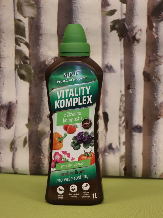 detail Vitality komplex 1L - z žížalového kompostu