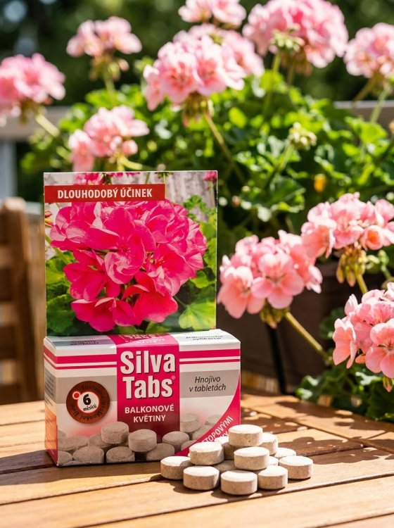 detail Silva Tabs Balkonové květiny 250g