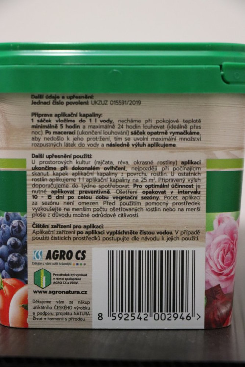 detail Natura bylinková směs na plísně